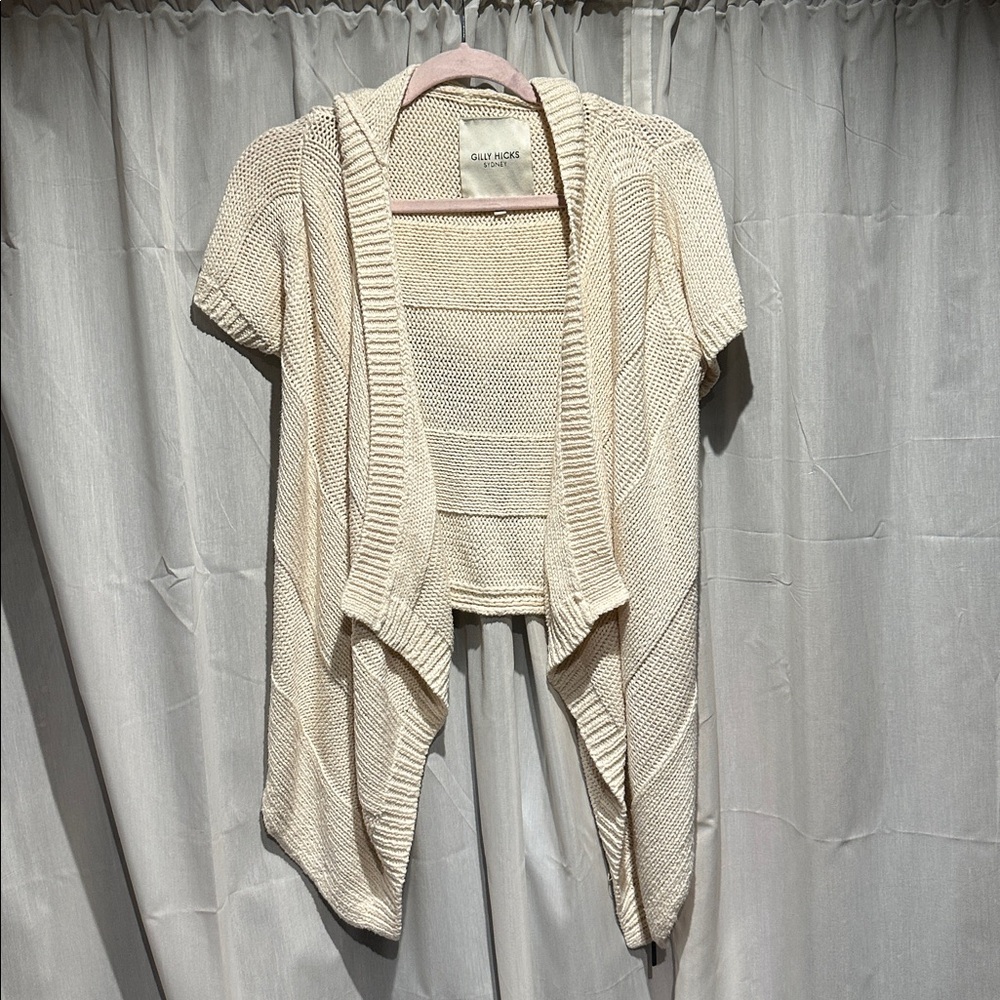 Gilly Hicks Cream Knit Cardigan